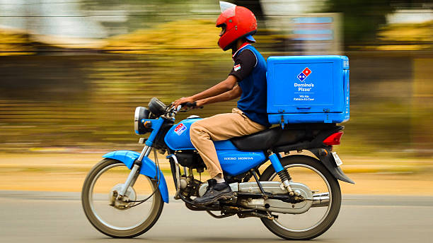 Domino's Pizza delivery guy