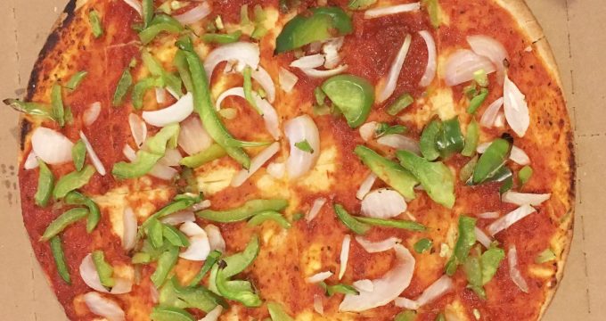 Domino's Vegan Thin Crust Veggie Pizza