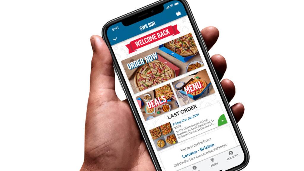 Domino's pizza app