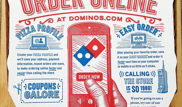 Ordering Domino's Pizza Online