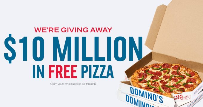 UberEats Dominos Pizza Promo